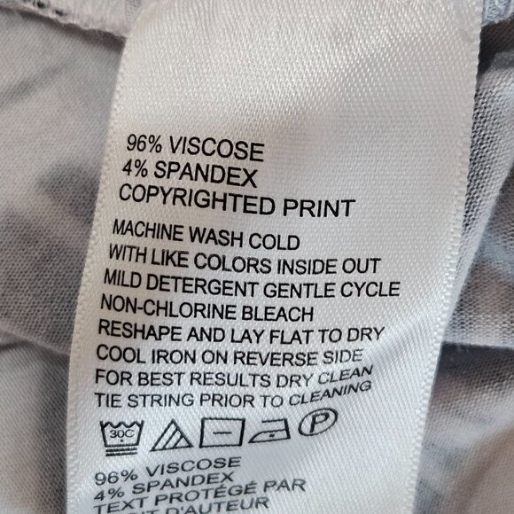 NEW! Tommy Bahama Maxi Dress Medium Navy Tropical Print Ruched Tie, Split - Picture 8 of 12